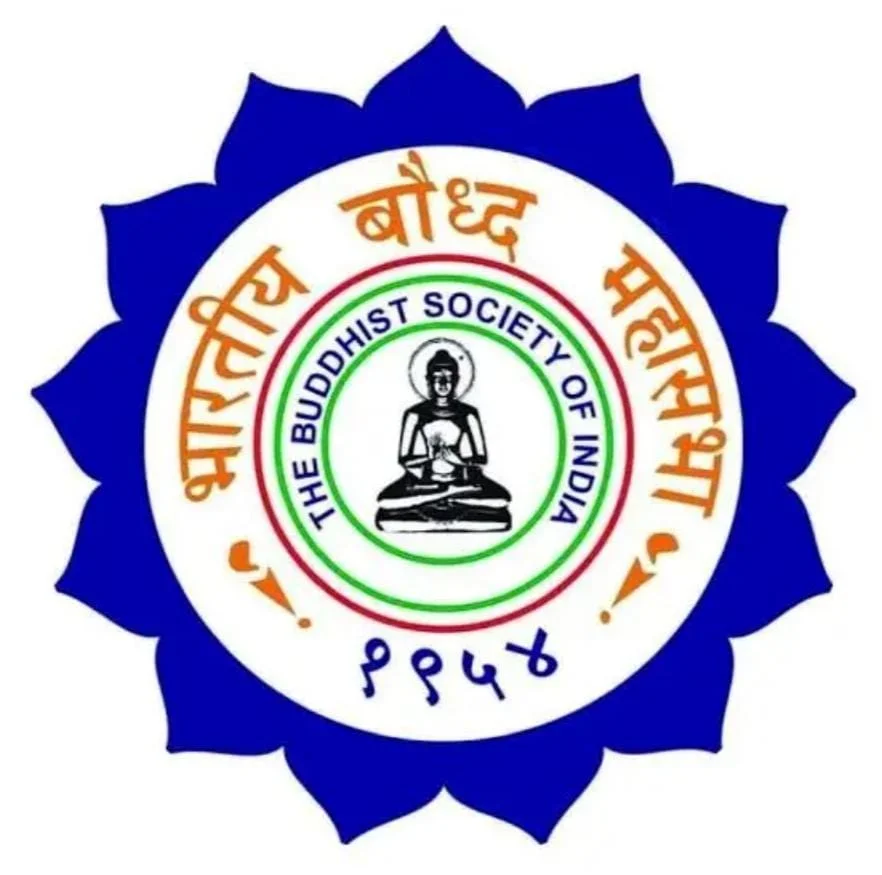 Buddhist society of India logo